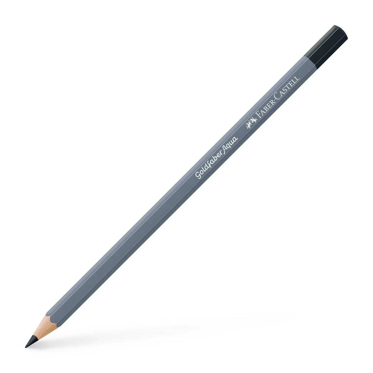 Faber-Castell 114624 - Crayons aquarelle Goldfaber, Set de 24 crayons de couleur, incassables, entièrement aquarellables