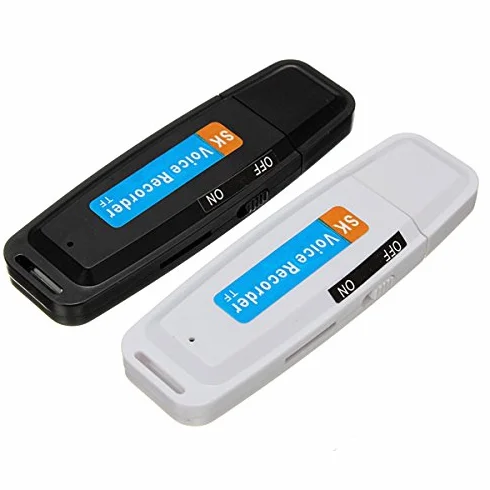 MASUNN 32Gb USB Stylo Disque Flash Lecteur Audio Numérique Enregistreur Vocal Noir