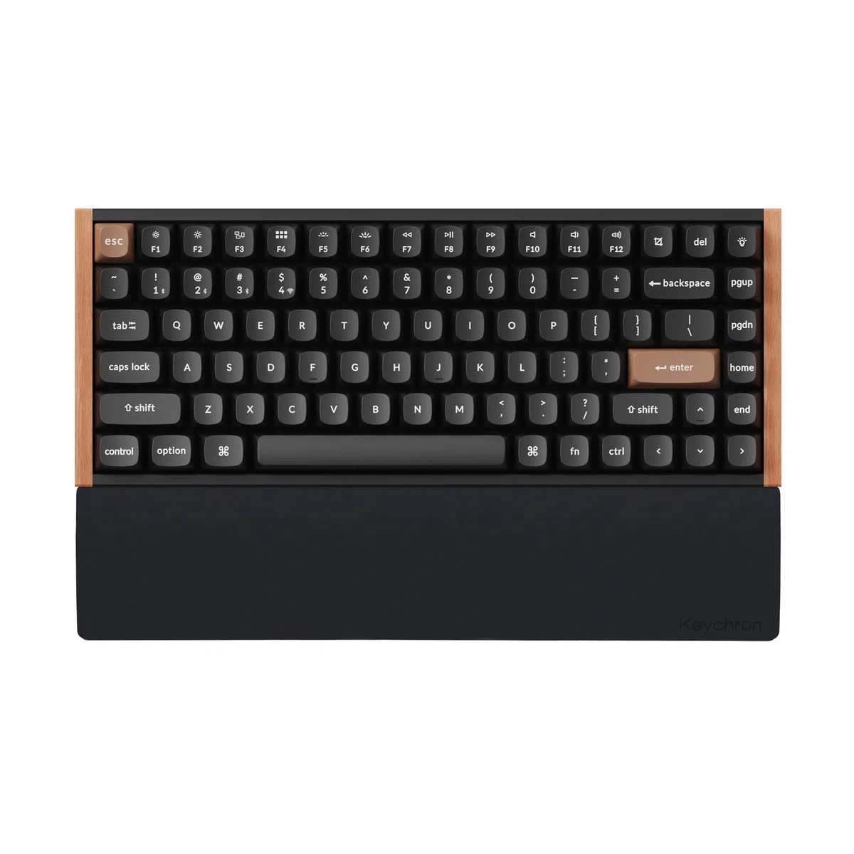 Keychron Repose-poignet en silicone pour K2 / K6 / K2 Pro / K6 Pro – Noir
