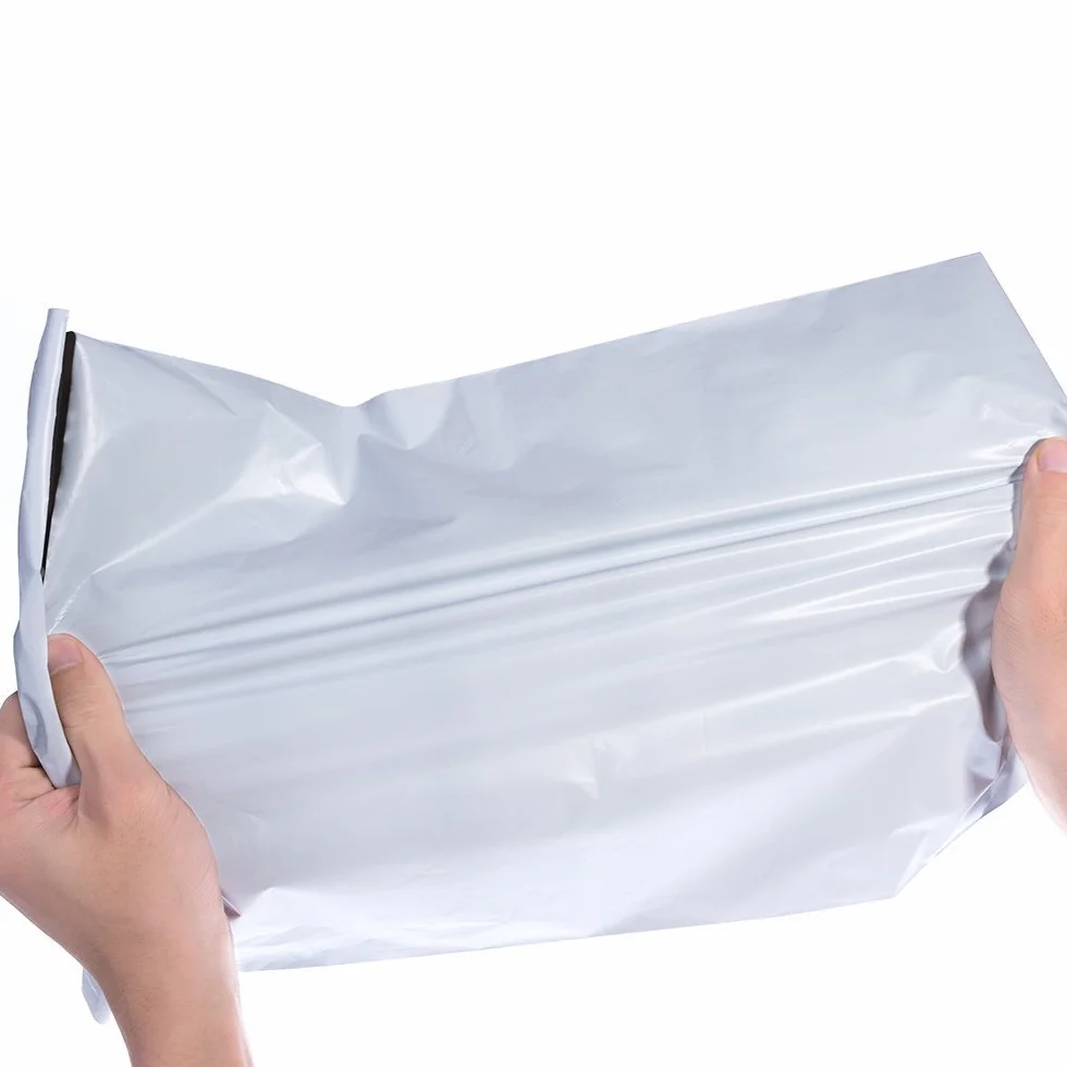Enveloppe Plastique Expedition, Enveloppe d'expédition en plastique Lot de 100 Sacs d'expédition en Plastique, Sacs emballage de colis auto-adhésifs, (254mm x 330mm / 10'' x 13'')