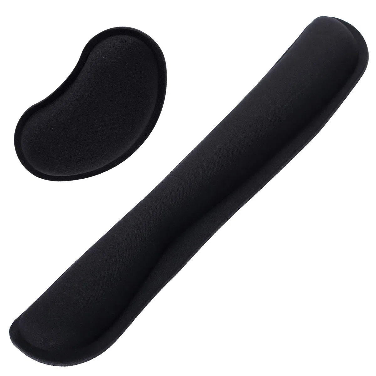 Yizhet Repose-Poignet Ergonomique pour Clavier et Souris en Gel - Kit Anti-dérapant, Confort Optimal pour Travail de Bureau (43x8,5x2cm)