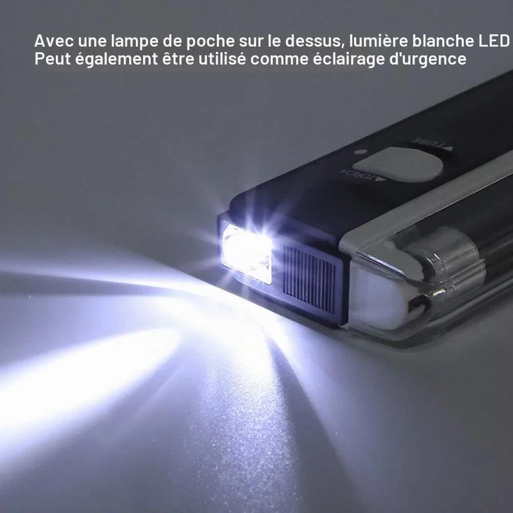 Détecteur de faux billets portable - Détecteur UV pour vérifier les faux billets - Détecteur UV portable