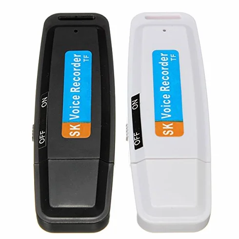 MASUNN 32Gb USB Stylo Disque Flash Lecteur Audio Numérique Enregistreur Vocal Noir
