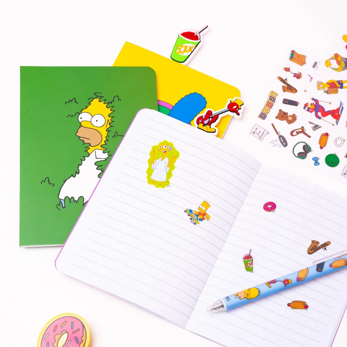 Grupo Erik SET DE PAPELERIA THE SIMPSONS