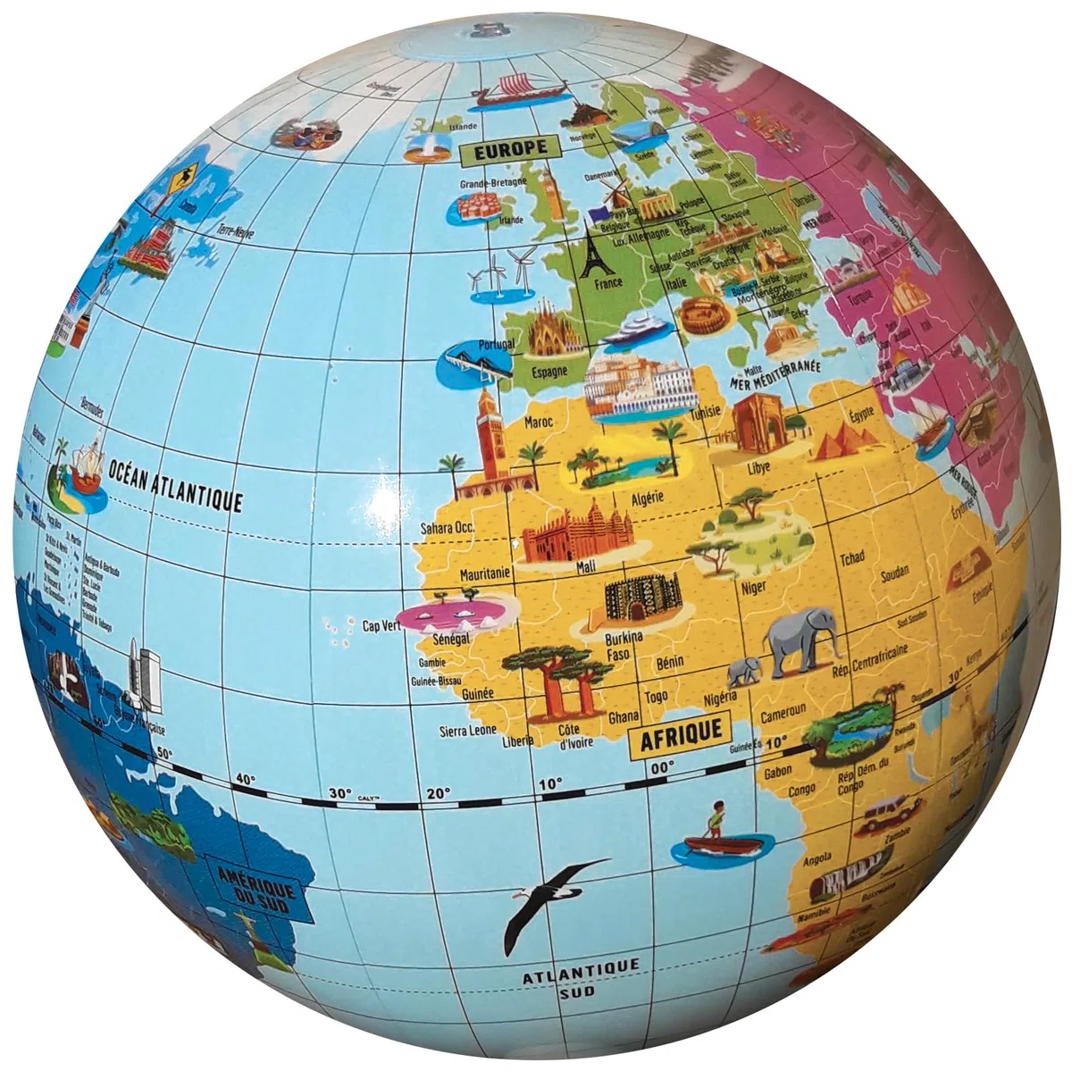Caly globe MAXI (Merveilles, Français)