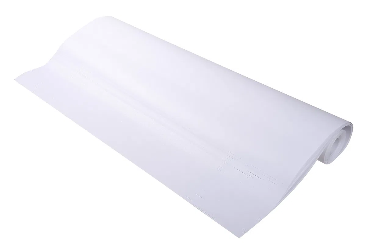 Exacompta - Réf. 36651E - 1 recharge papier pour tableaux de conférence - papier supérieur offset blanc 70 g/m2-50 feuilles unies microperforées - format 65 x 100 cm - certifiée FSC