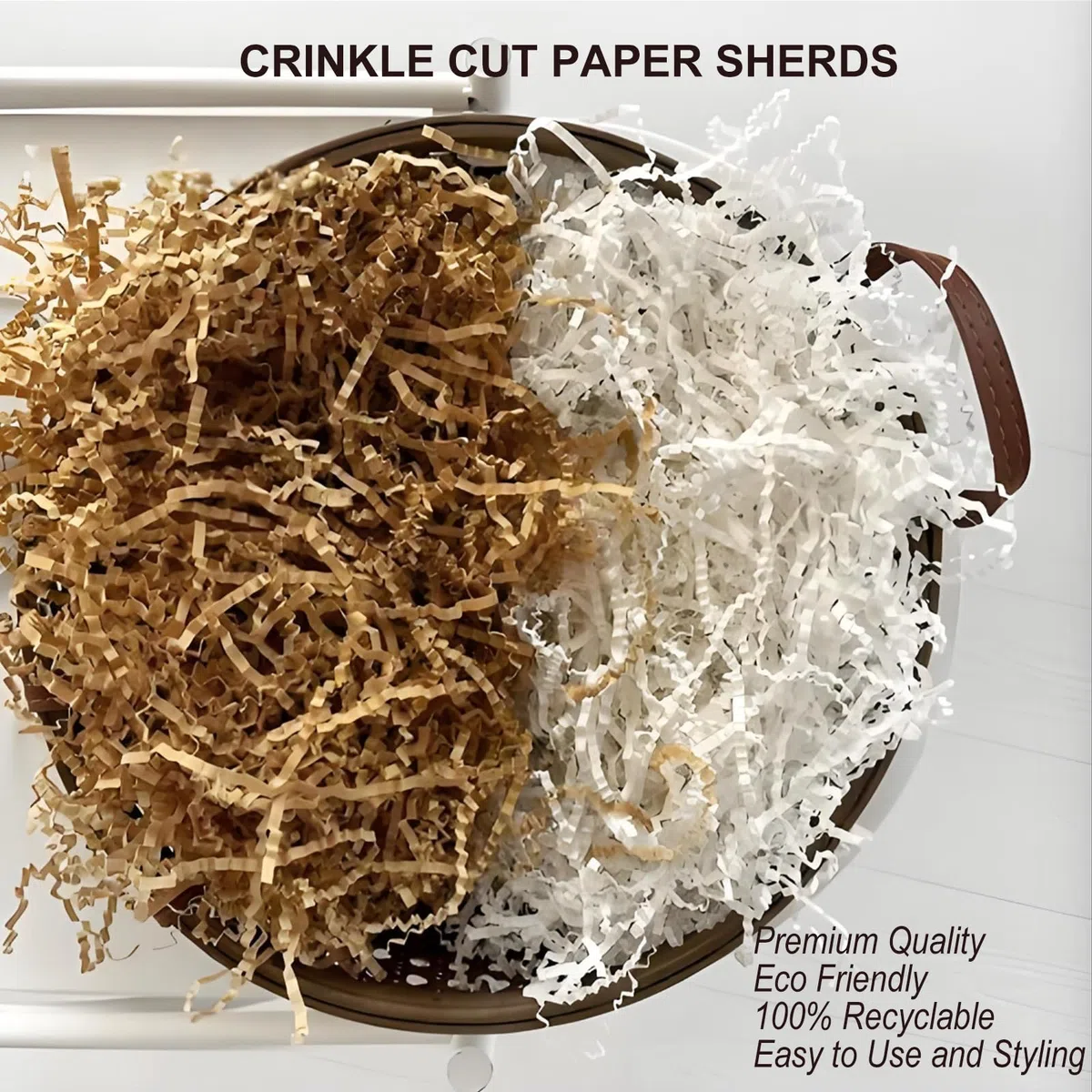 450 g de papier déchiqueté froissé pour paniers et boîtes cadeaux, rembourrage décoratif en raphia pour Pâques, anniversaires, Noël et mariages
