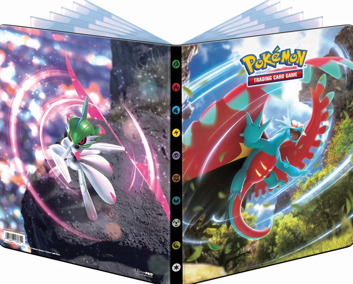 Cahier Range Cartes A4 Pokémon EV04 Bleu