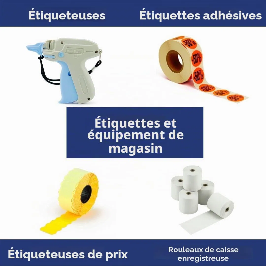 POKORNYS - Étiquettes promotionnelles « -30% » I Stickers pour marchandises à prix réduit I Lot de 1.000 autocollants de rabais en rouge vif I Adhésifs permanents, ronds, Ø 32mm