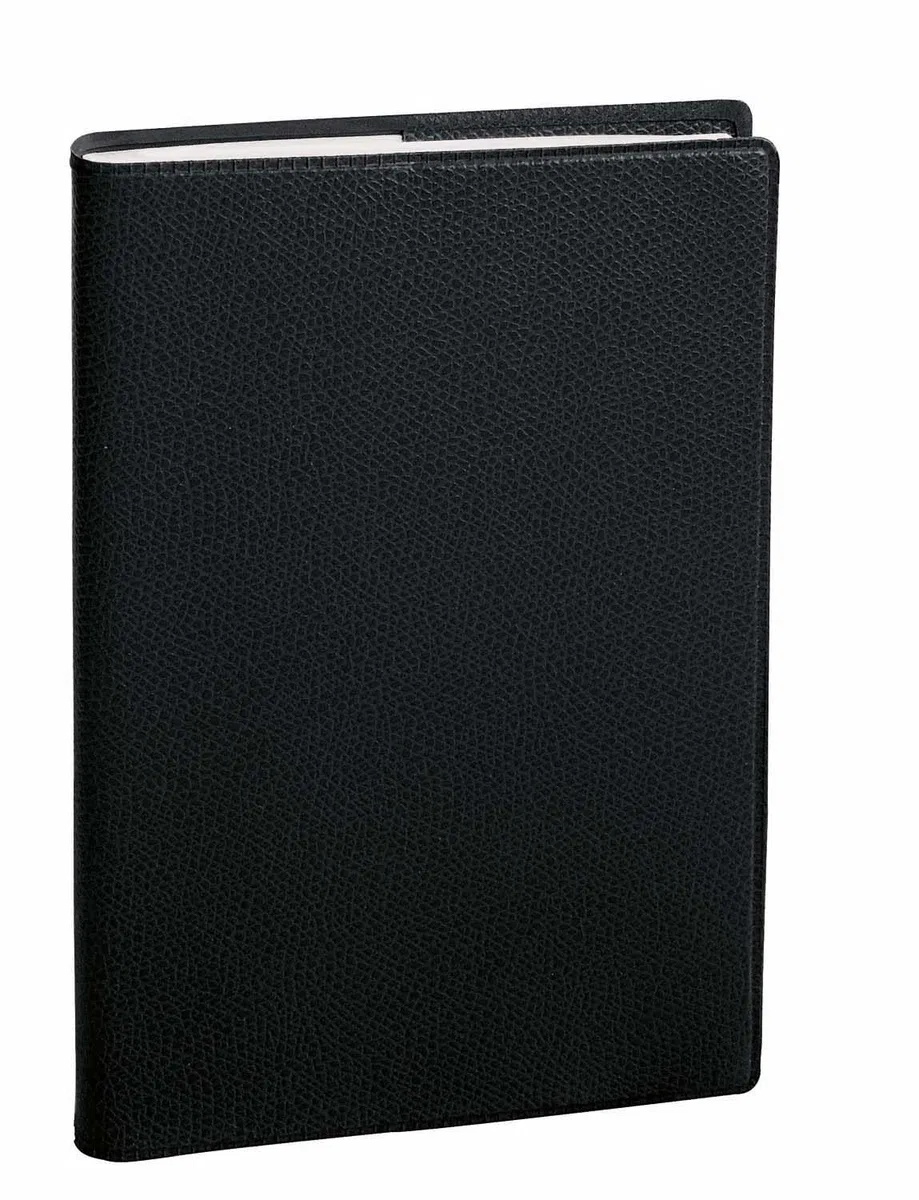 Quo Vadis - Agenda 16 mois avec répertoire - 2026-2027 - Planning SD - Semainier Planning - Français - Impala - Noir - 16 mois de septembre à décembre - 18x24 cm