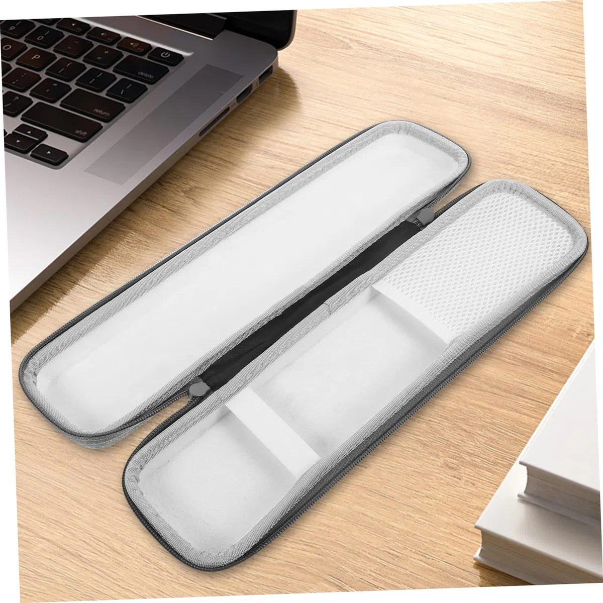 Étui de Transport Rigide pour Voyage et Usage Domestique Design Simple et Élégant avec Fermeture Éclair en Lin Protection Sécurisée pour Imprimante Portable