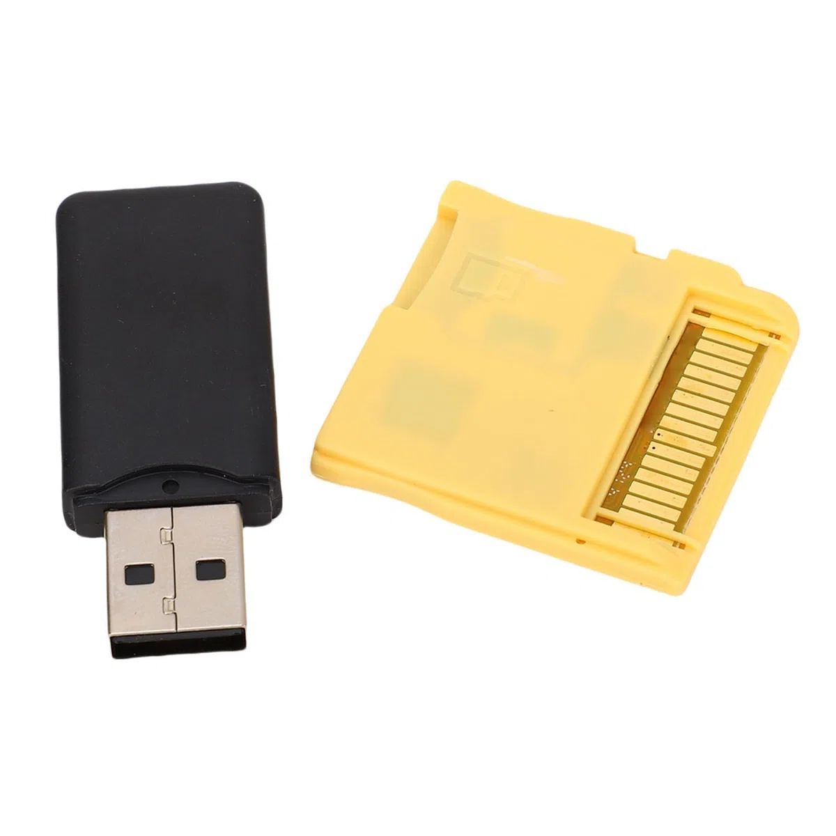 Carte Flash pour 2DS 3DS Console de Jeu ASIC Chip Video Game Game Flash Memory Carte avec Lecteur de Carte, Prise en Charge Plus Rapide et Stable Cartes MÉMOILES (Gold)
